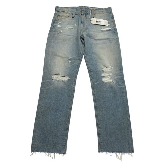 AG Adriano Goldschmied The Ex-Boyfriend Slouchy Slim Jeans in Dingy Denim